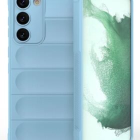 Samsung Galaxy S23 Plus Kılıf Optimum Silikon - Sky Blue-(5796)
