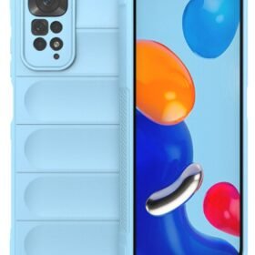 Xiaomi Redmi Note 11 Kılıf Optimum Silikon - Sky Blue-(5796)