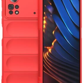Xiaomi Poco X4 Pro 5G Kılıf Optimum Silikon - Kırmızı-(5796)