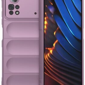 Xiaomi Poco X4 Pro 5G Kılıf Optimum Silikon - Mor-(5796)
