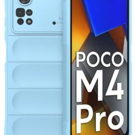 Xiaomi Poco M4 Pro 4G Kılıf Optimum Silikon - Sky Blue-(5796)