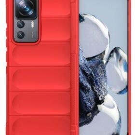 Xiaomi Mi 12T Pro Kılıf Optimum Silikon - Kırmızı-(5796)