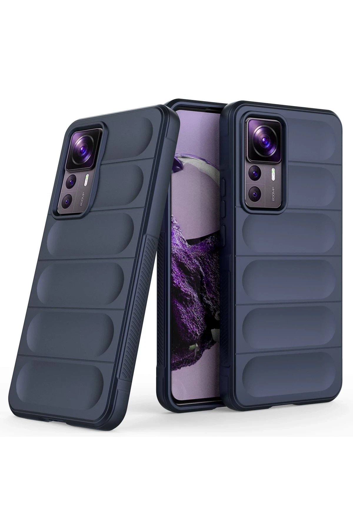 Xiaomi Mi 12T Pro Kılıf Optimum Silikon - Lacivert-(5796) - Görsel 2