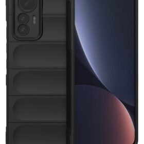 Xiaomi Mi 12 Lite Kılıf Optimum Silikon - Siyah-(5796)