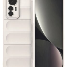 Xiaomi Mi 12 Lite Kılıf Optimum Silikon - Krem-(5796)