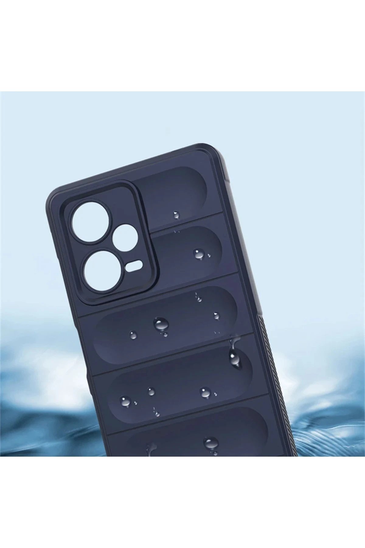 Xiaomi Redmi Note 12 4G Kılıf Optimum Silikon - Kırmızı-(5796) - Görsel 2