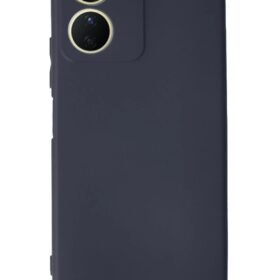 Vivo Y16 Kılıf First Silikon - Lacivert-(5796)