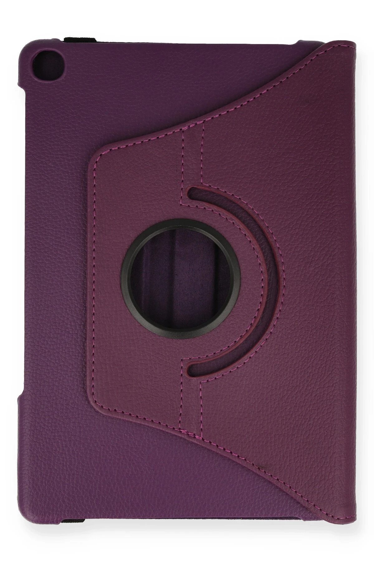 Lenovo Tab M10 TB328FU Kılıf 360 Tablet Deri Kılıf - Mürdüm-(5796) - Görsel 2