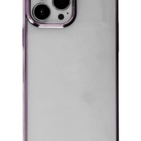 iPhone 14 Pro Kılıf Element Silikon - Lila-(5796)