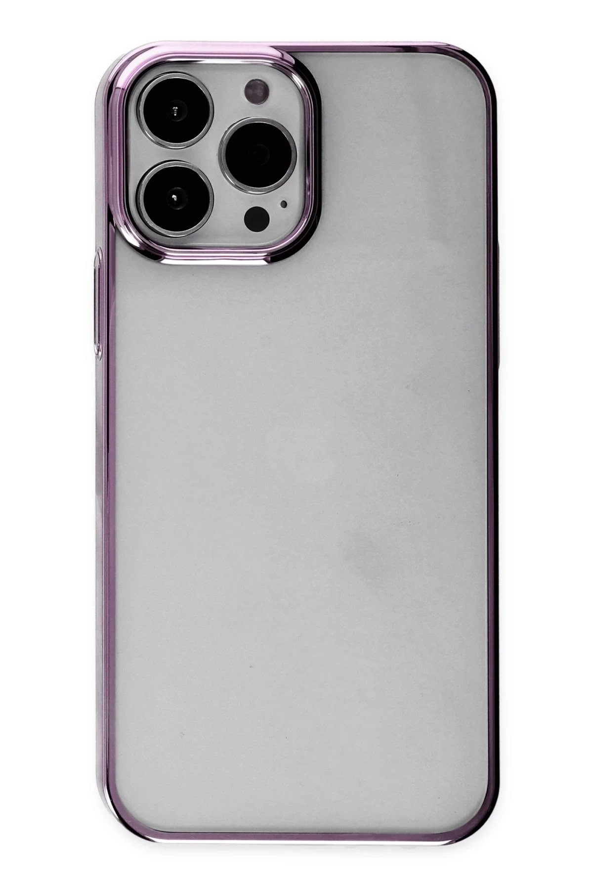 iPhone 14 Pro Kılıf Element Silikon - Lila-(5796)