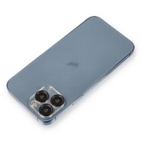 iPhone 11 Pro Max Metal Kamera Lens Koruma Cam - Siyah-(5796)