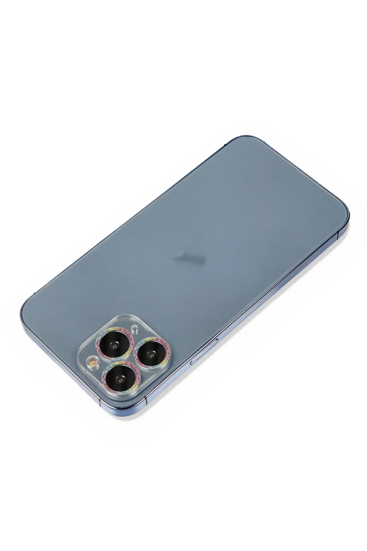 iPhone 11 Pro Shine Kamera Lens Koruma Cam - Rainbow-(5796)