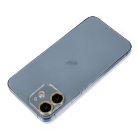 iPhone 12 Mini Shine Kamera Lens Koruma Cam - Gold-(5796)