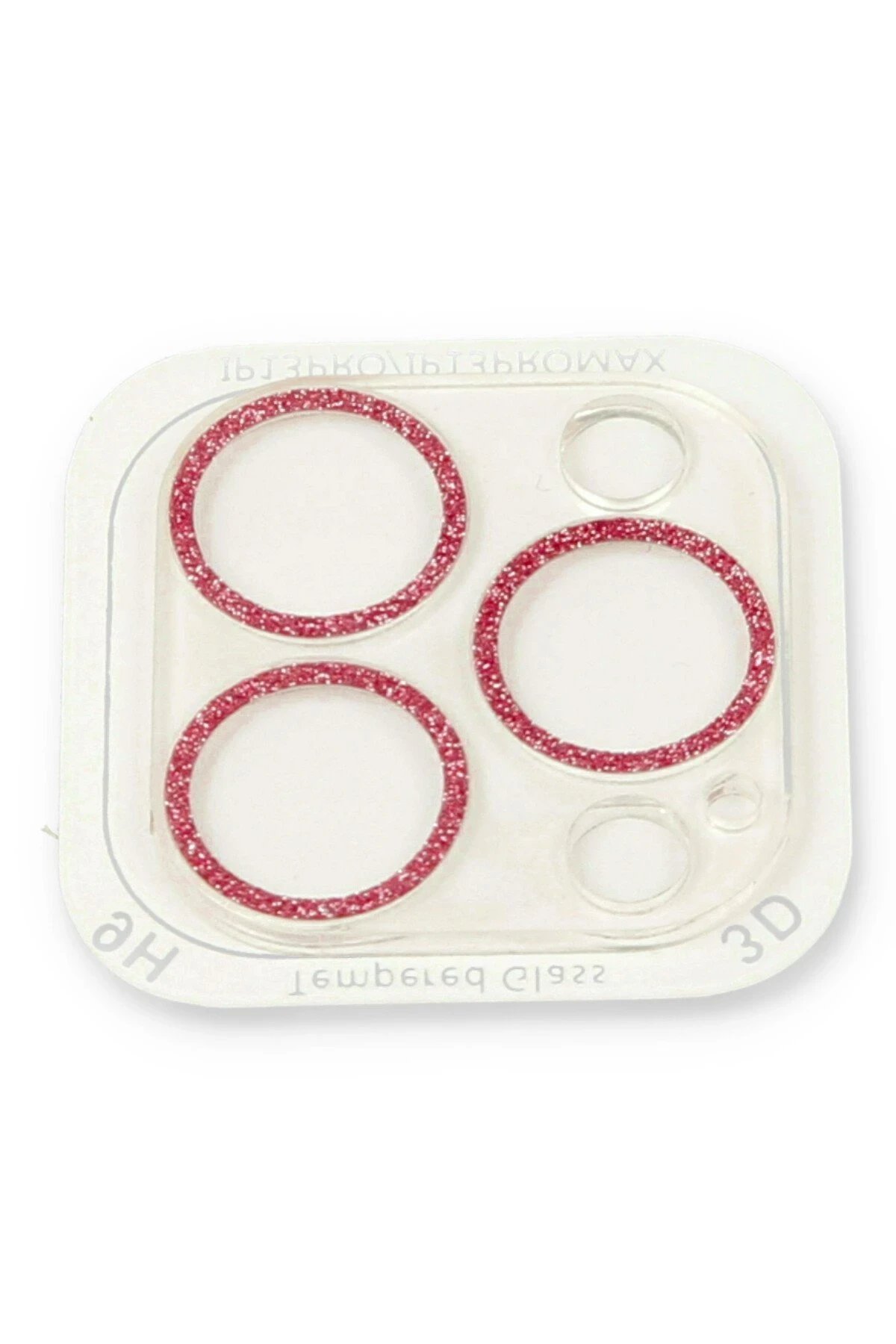 iPhone 13 Pro Shine Kamera Lens Koruma Cam - Pembe-(5796) - Görsel 2