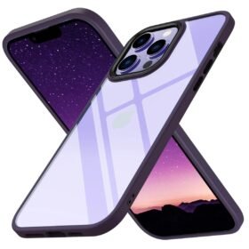 iPhone 13 Pro Max Kılıf Power Silikon - Mor-(5796)