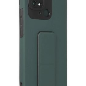 Xiaomi Redmi 10C Kılıf Mega Standlı Silikon - Yeşil-(5796)