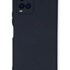 Vivo Y21S Kılıf Nano içi Kadife Silikon - Lacivert-(5796)