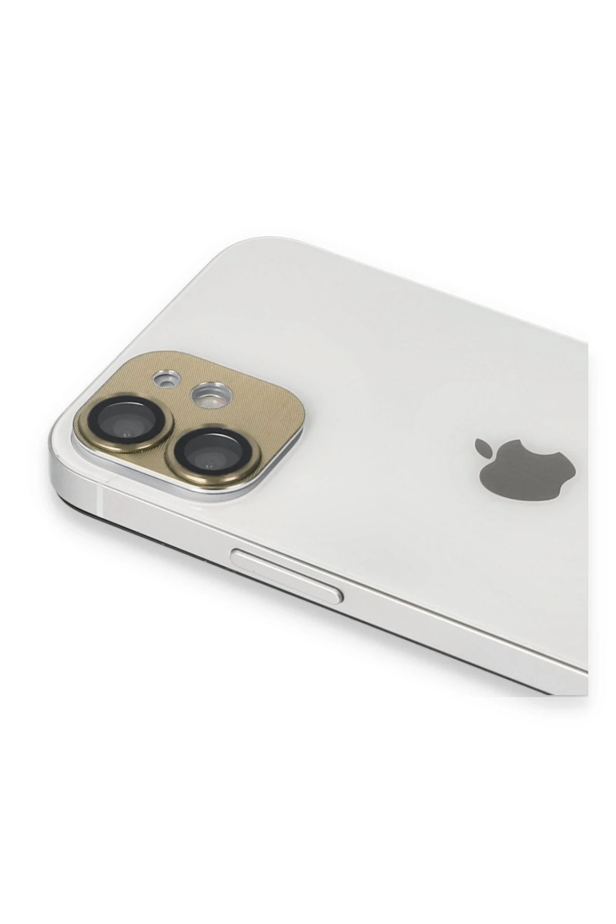 iPhone 11 Pers Alüminyum Kamera Lens - Gold-(5796) - Görsel 3
