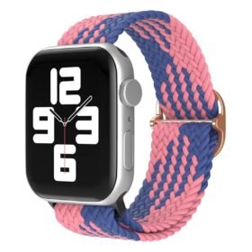 Apple Watch 38mm Star Kordon - Pembe-Mavi-(5796)