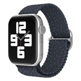 Apple Watch 38mm Star Kordon - Benekli Lacivert-(5796)