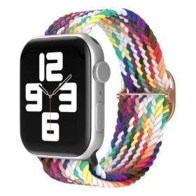 Apple Watch 42mm Star Kordon - Gökkuşağı 2-(5796)