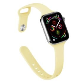 Apple Watch 38mm Klasik Kordon - Sarı-(5796)
