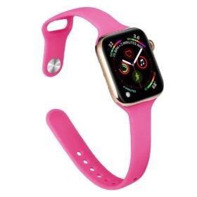 Apple Watch 38mm Klasik Kordon - Pembe-(5796)