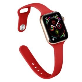 Apple Watch 38mm Klasik Kordon - Kırmızı-(5796)