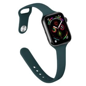 Apple Watch 38mm Klasik Kordon - Haki Yeşil-(5796)