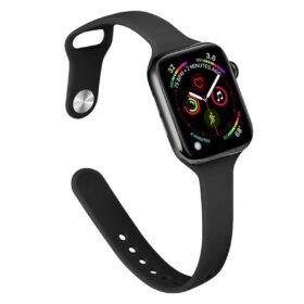 Apple Watch 38mm Klasik Kordon - Siyah-(5796)