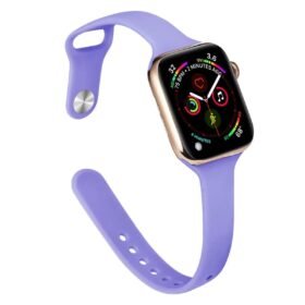 Apple Watch 42mm Klasik Kordon - Mor-(5796)