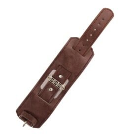 Apple Watch 42mm NL17 Deri Kordon - Mürdüm-(5796)