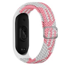 Xiaomi Mi Band 6 Star Kordon - Pembe-Beyaz-(5796)