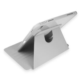 iPad 10.2 (7.nesil) Kılıf Starling 360 Kalemlikli Tablet Kılıf - Gri-(5796)