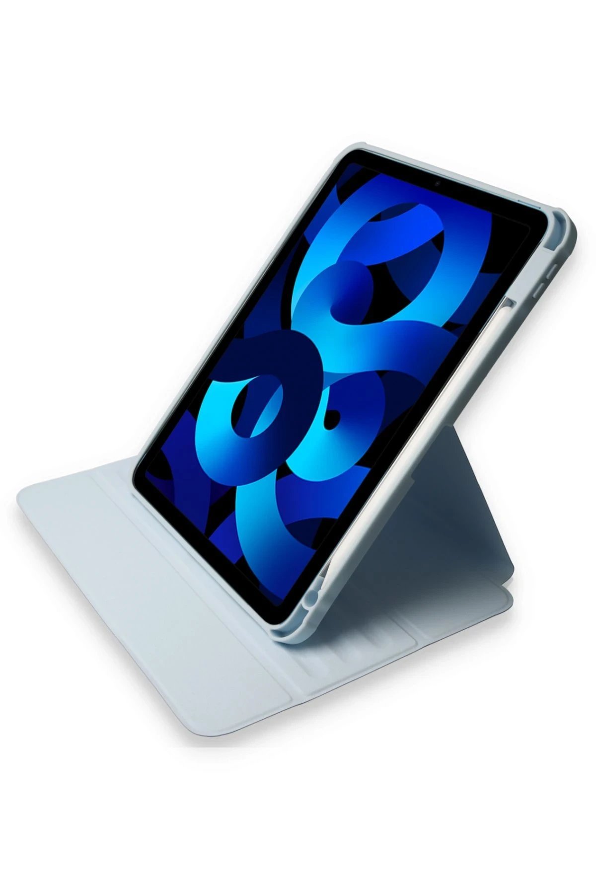 iPad Pro 11 (2021) Kılıf Starling 360 Kalemlikli Tablet Kılıf - Mavi-(5796) - Görsel 3