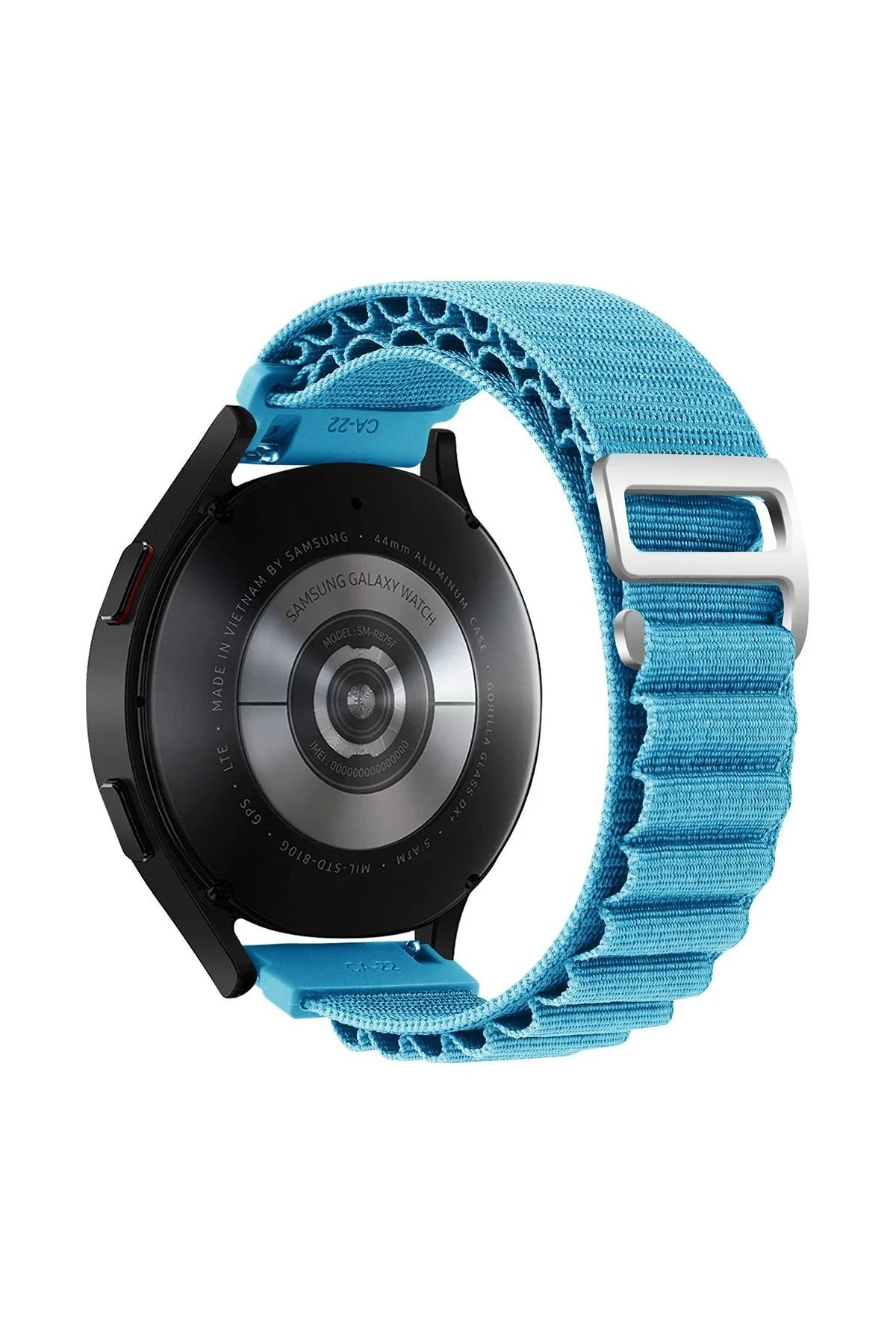 Watch 20mm KR410 Kumaş Kordon - Mavi-(5796) - Görsel 2