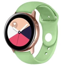 Watch 20mm Klasik Kordon - Açık Yeşil-(5796)