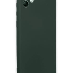 Samsung Galaxy A04E Kılıf First Silikon - Koyu Yeşil-(5796)