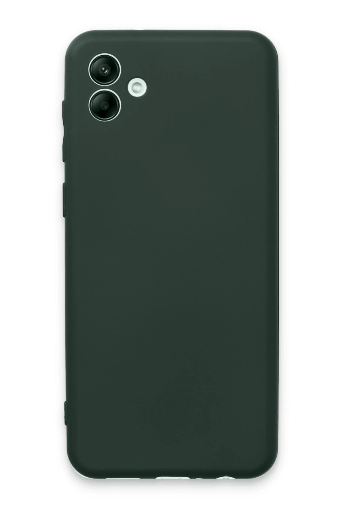 Samsung Galaxy A04E Kılıf First Silikon - Koyu Yeşil-(5796) - Görsel 2