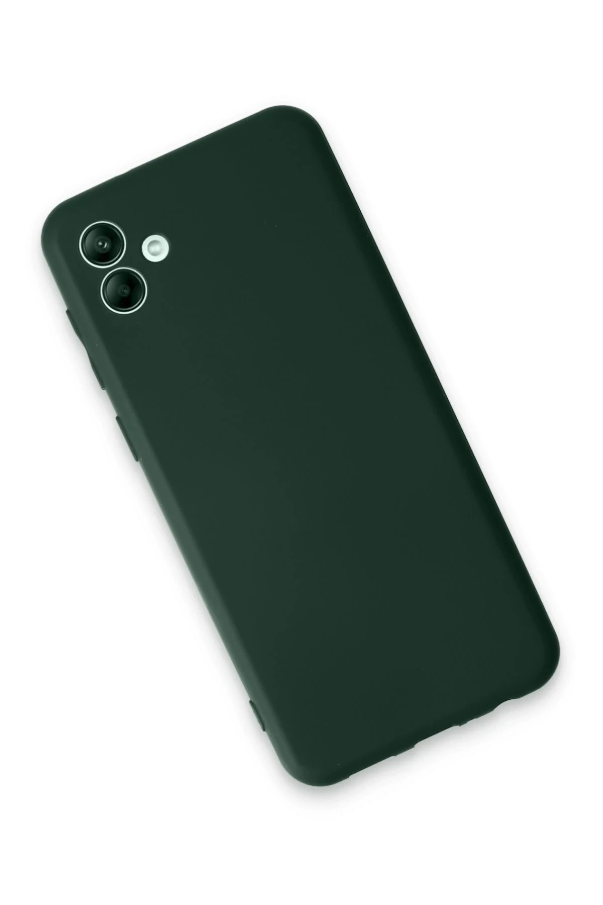 Samsung Galaxy A04E Kılıf First Silikon - Koyu Yeşil-(5796) - Görsel 3