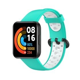 Xiaomi Redmi Watch 2 Spor Delikli Kordon uaz-Beyaz-(5796)