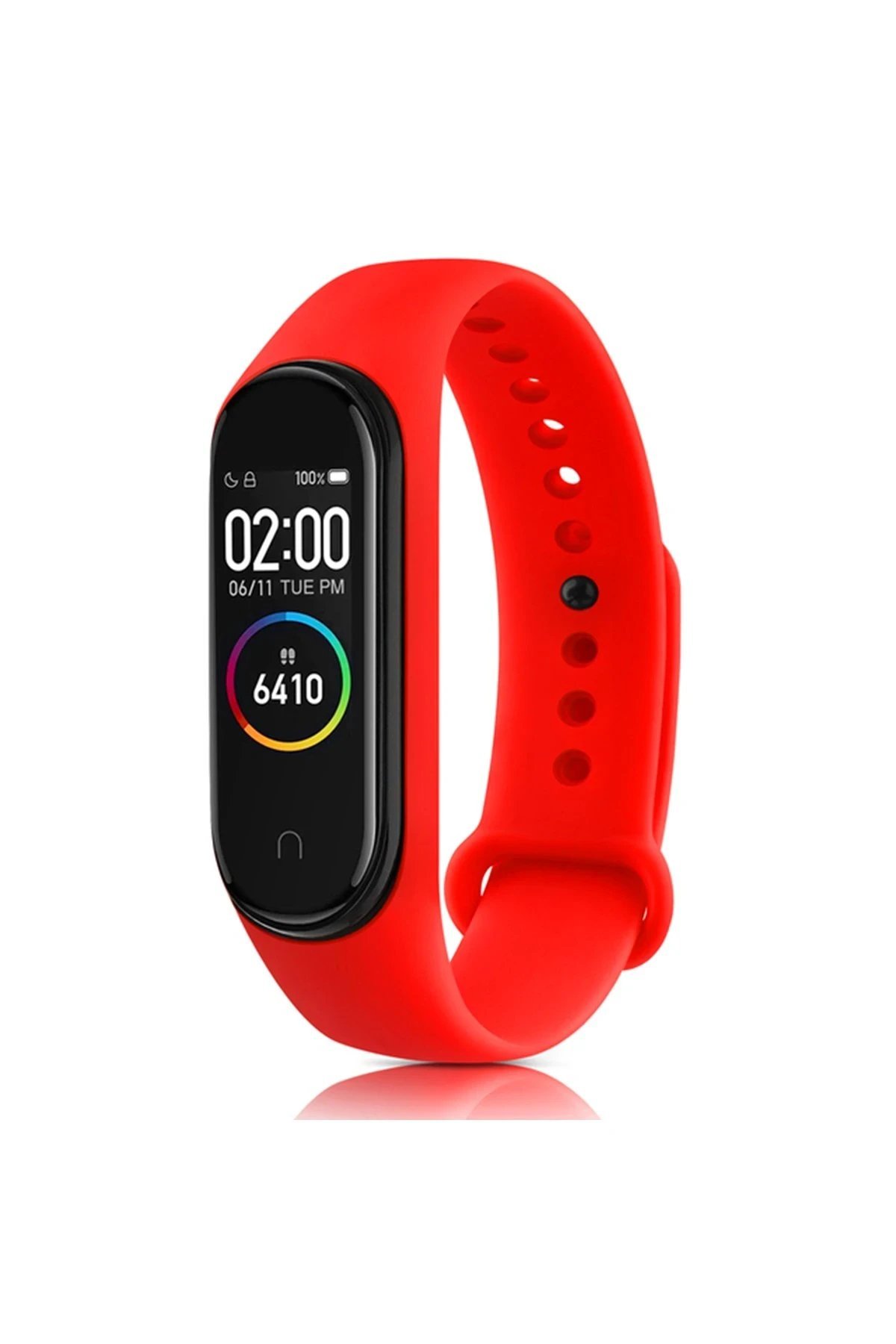 Xiaomi Mi Band 6 Klasik Kordon - Kırmızı-(5796)