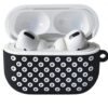 Airpods Pro 2 (2.nesil) Spor Delikli Kılıf - Siyah-Beyaz-(5796)