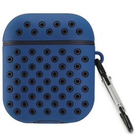 Airpods 3 (3.nesil) Spor Delikli Kılıf - Lacivert-Siyah-(5796)