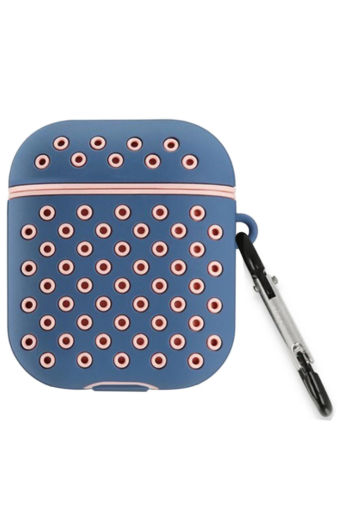 Airpods 3 (3.nesil) Spor Delikli Kılıf - Mavi-Pembe-(5796)