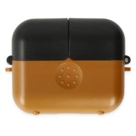 Airpods 3 (3.nesil) Basmalı Kılıf - Kahverengi-Siyah-(5796)