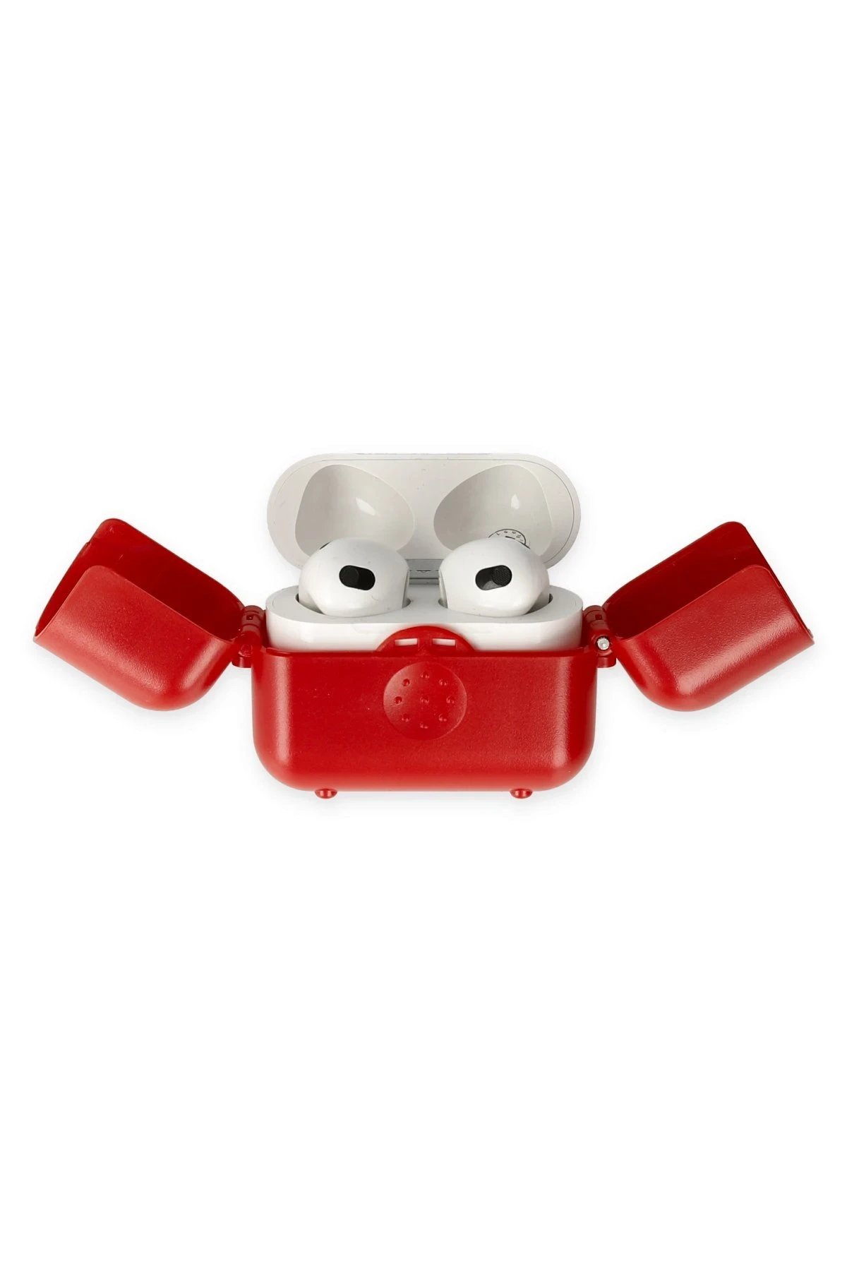 Airpods 3 (3.nesil) Basmalı Kılıf - Kırmızı-(5796) - Görsel 3