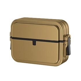 Airpods 3 (3.nesil) 404 Kilitli Kılıf - Gold-(5796)