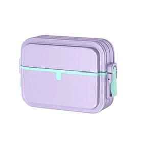 Airpods 3 (3.nesil) 404 Kilitli Kılıf - Lila-(5796)