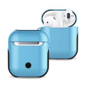 Airpods 2 (2.nesil) 3in1 Kılıf - Mavi-(5796)